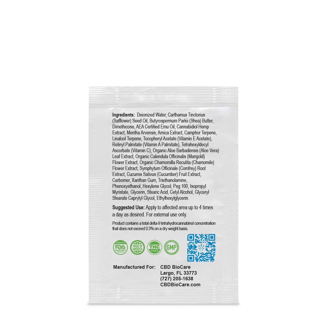 1500mg Pain Balm Packs