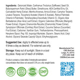 CBD BioCare 1500mg Pain Balm - Extra-strength concentrated CBD topical in premium jar, delivering powerful targeted relief for deep muscle pain, joint discomfort, and inflammation