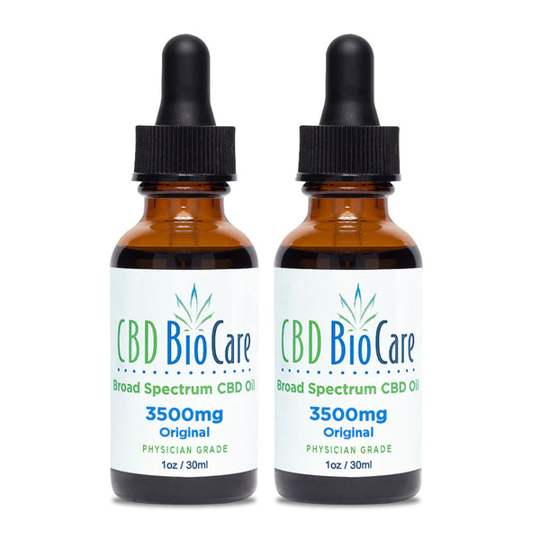 3500mg Broad Spectrum CBD Oil — 2-Pack