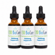1000mg Broad Spectrum CBD Oil 3-Pack — three THC-free bottles