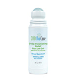 CBD BioCare Roll-On Pain Relief - Portable CBD topical applicator with rollerball tip for precise, mess-free application of hemp extract to sore muscles and joints